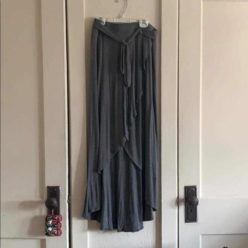 High Low Jersey Skirt